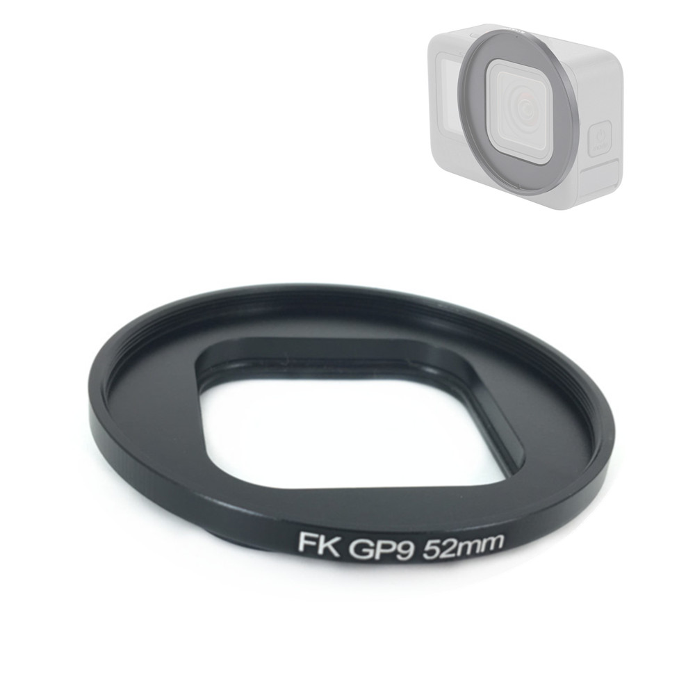 Gopro Action Camera Hero 13 Black - 52 mm lensfilteradapterring voor zwarte GoPro