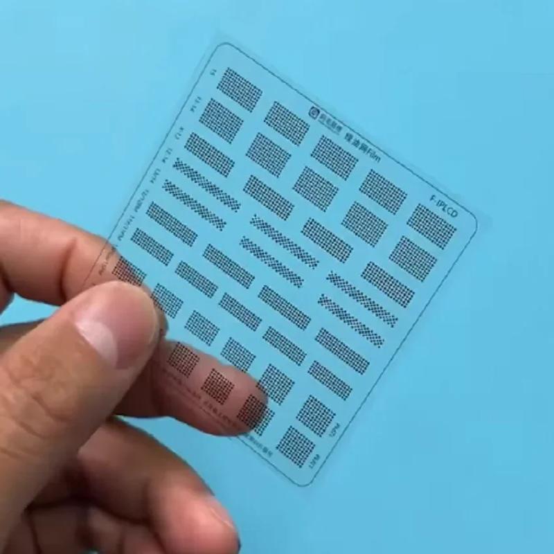 Electronics Repair Workshop - F-IPLCD Green Oil BGA Reballing-stencil Premium