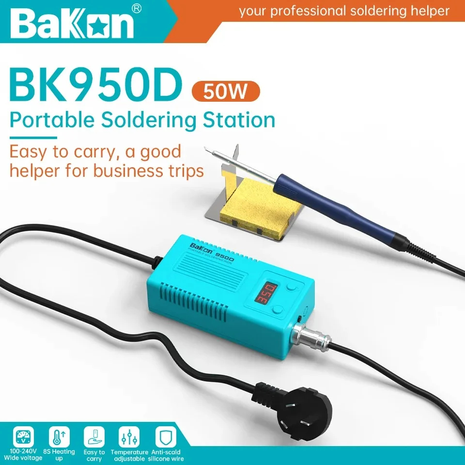 Bakon BK950D Soldeerstation T1 - Electronics Repair Training recensie en prijs