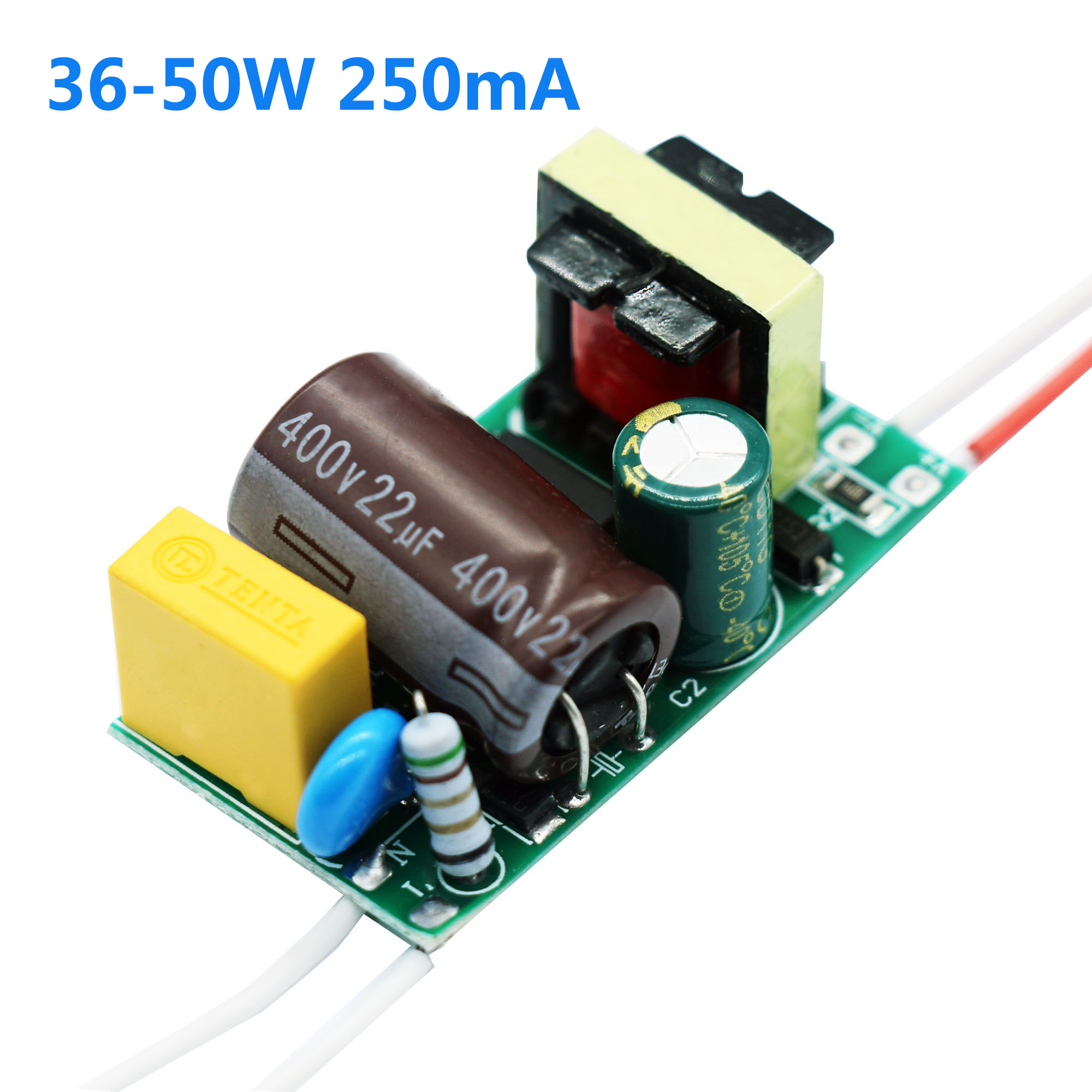 LED Driver 25-36W 36-50W 250MA - Electronics Repair Youtube recensie en prijs