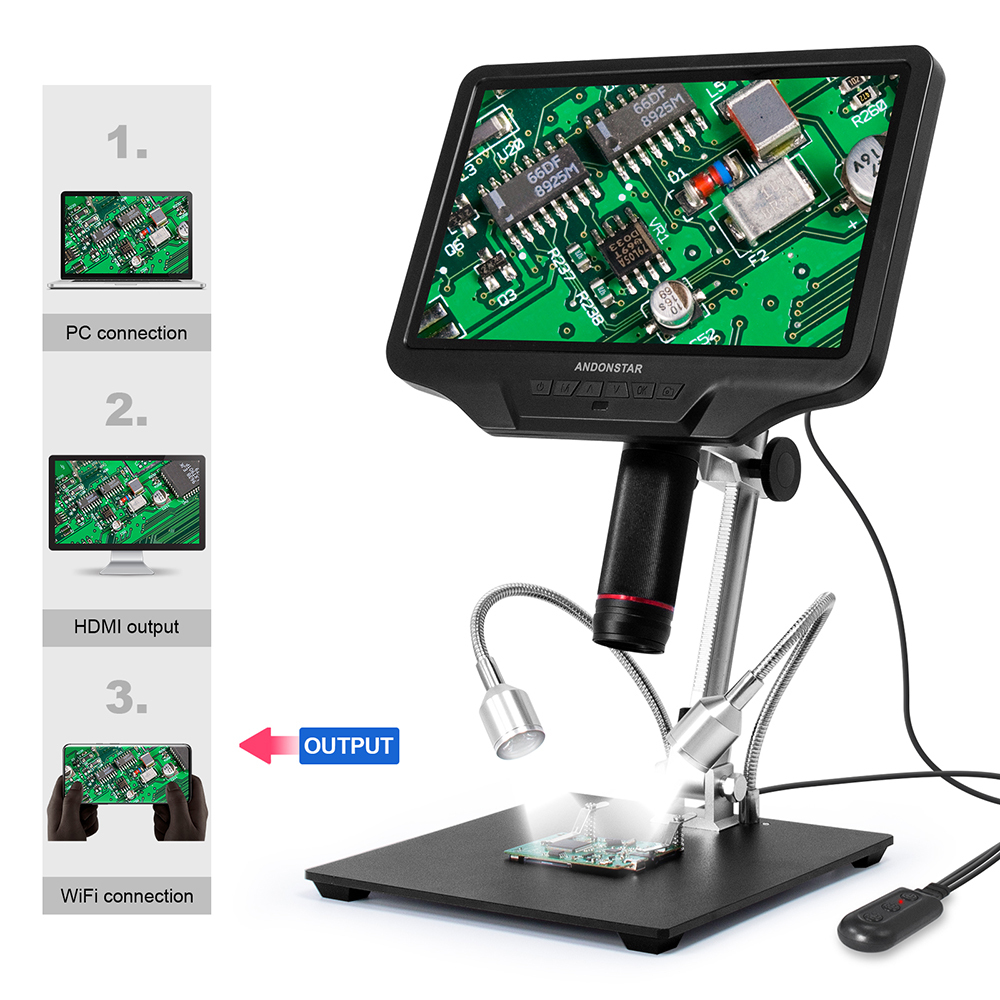 Andonstar Ad409 Hdmi Digitale  - Electronics Repair Microscope recensie en prijs