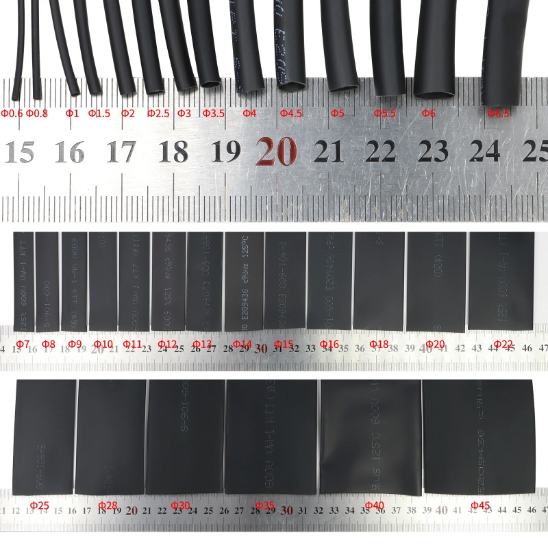 Zwart 2:1 Krimpkous Dia.0.6mm  - Electronics Repair Youtube recensie en prijs