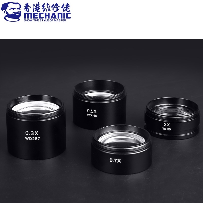 Monteur 0.3X 0.5X 0.7X 2X Auxi - Electronics Repair Microscope recensie en prijs