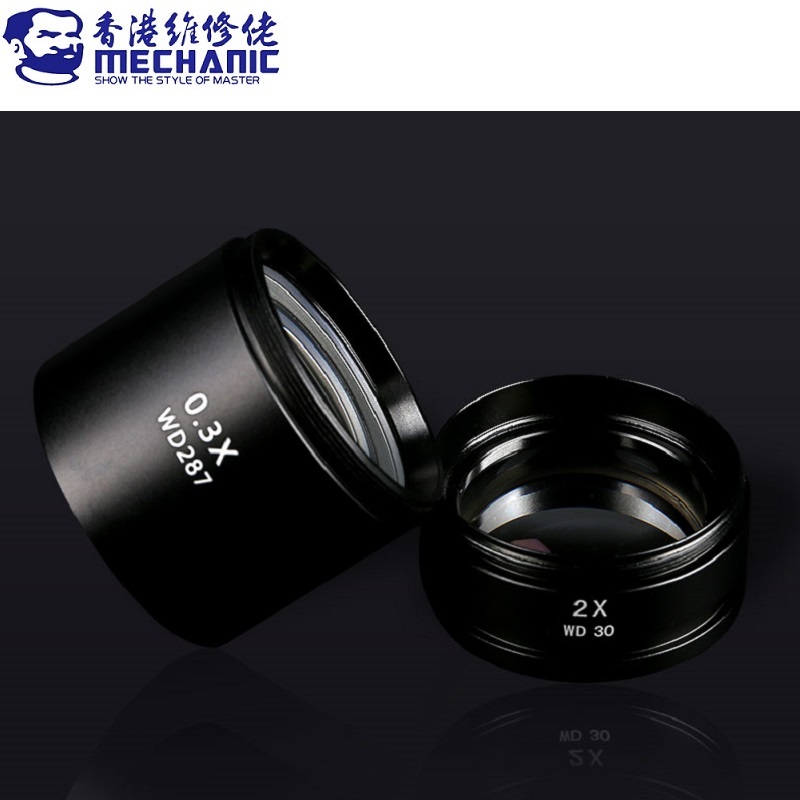 Monteur 0.3X 0.5X 0.7X 2X Auxi - Electronics Repair Microscope recensie en prijs